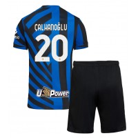 Inter Milan Hakan Calhanoglu #20 Domaci Dres za djecu 2024-25 Kratak Rukav (+ Kratke hlače)